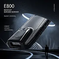 NETUM E800 Bluetooth 2D сканер штрих-коду Затискач ззаду для смартфона або планшета