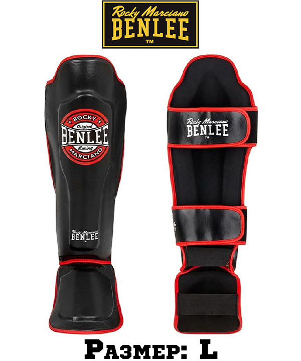 Захист для гомілки та стопи Benlee BUSTER L/XL/PU/чорний