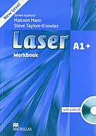 Laser A1+ Third Edition Workbook with Key and CD Pack (тетрадь с ответами и диском)