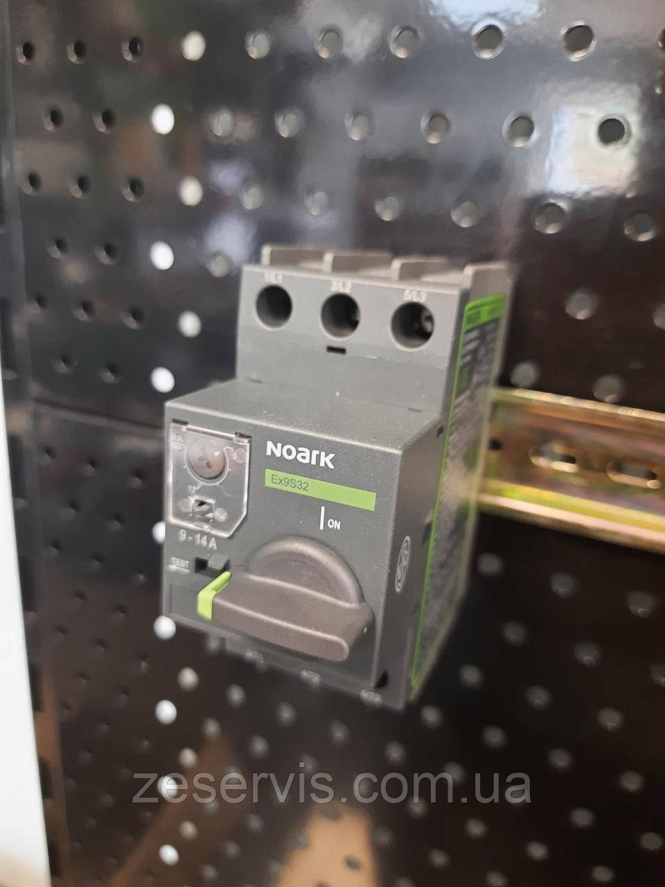 Автомат захисту двигуна Noark Ex9S32A 14A, фото 1