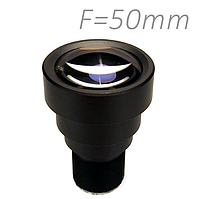 Об'єктив для камер спостереження фіксований Z-Ben MINI-50 M12 F=50 мм, кут огляду 6.7x4°, F 2,0 1/3"