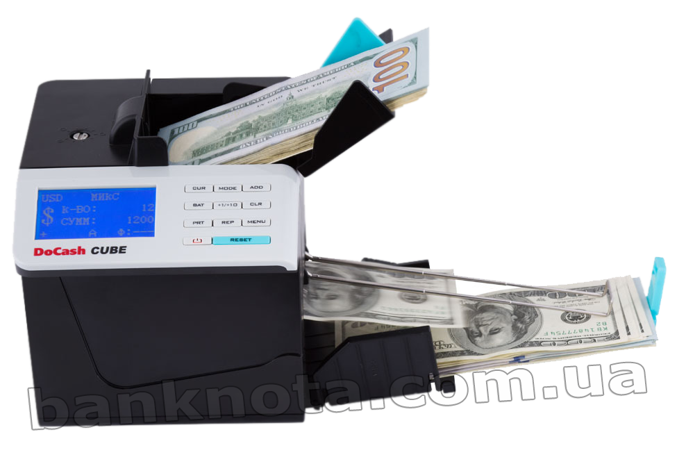 DoCash CUBE Автоматичний детектор і лічильник валют, фото 1