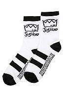 Шкарпетки унісекс Jughead Riverdale Ripple Junction (розмір OneSize) білі з чорним