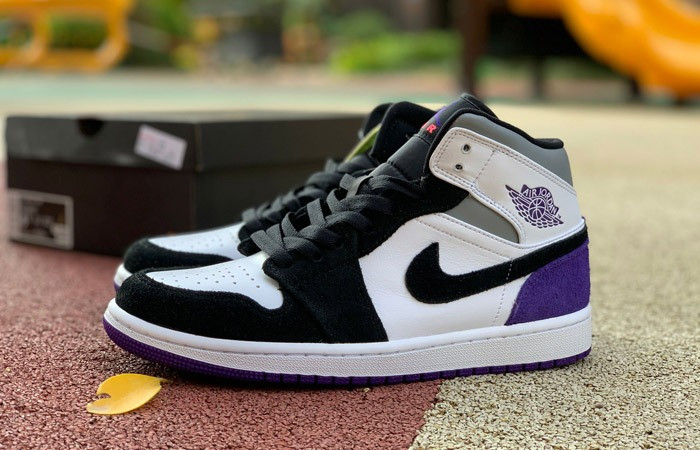 Nike jordan purple and black 2025
