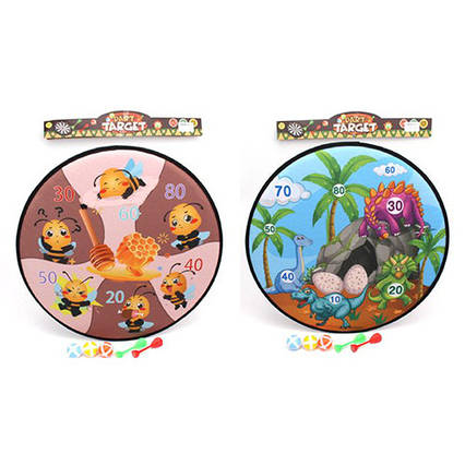 Дартс на липучці з м'ячиками 48см MR 0867