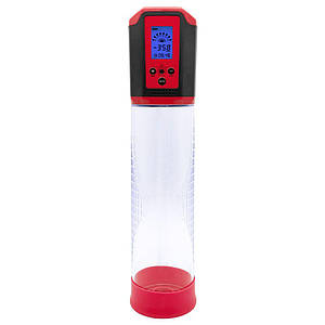 Автоматична вакуумна помпа Man Powerup Passion Pump LED-табло Red