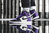Кросовки Nike Air Jordan 1 Retro High Court Purple - 555088-501, фото 8