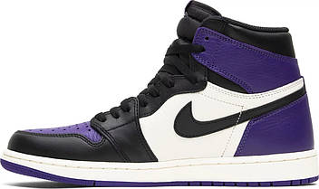 Кросовки Nike Air Jordan 1 Retro High Court Purple - 555088-501, фото 3