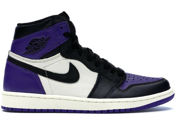 Кросовки Nike Air Jordan 1 Retro High Court Purple - 555088-501, фото 1