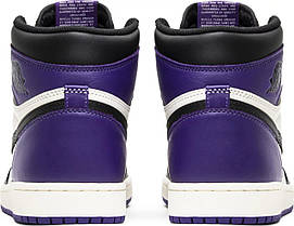 Кросовки Nike Air Jordan 1 Retro High Court Purple - 555088-501, фото 5