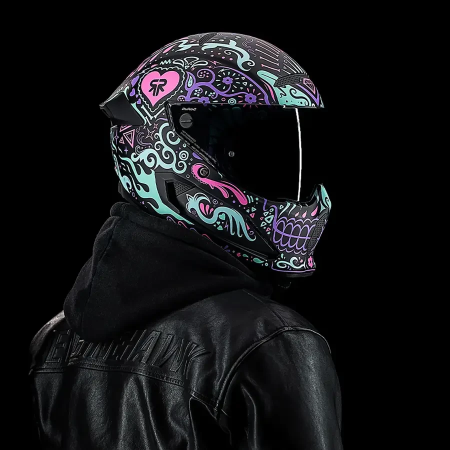 МОТОШОЛОМ ATLAS 3.0 HELMET - LA CALAVERA