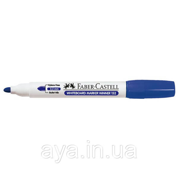 Маркер для дошки Faber-Castell Whiteboard Winner 152 2,2 мм синій, 159351