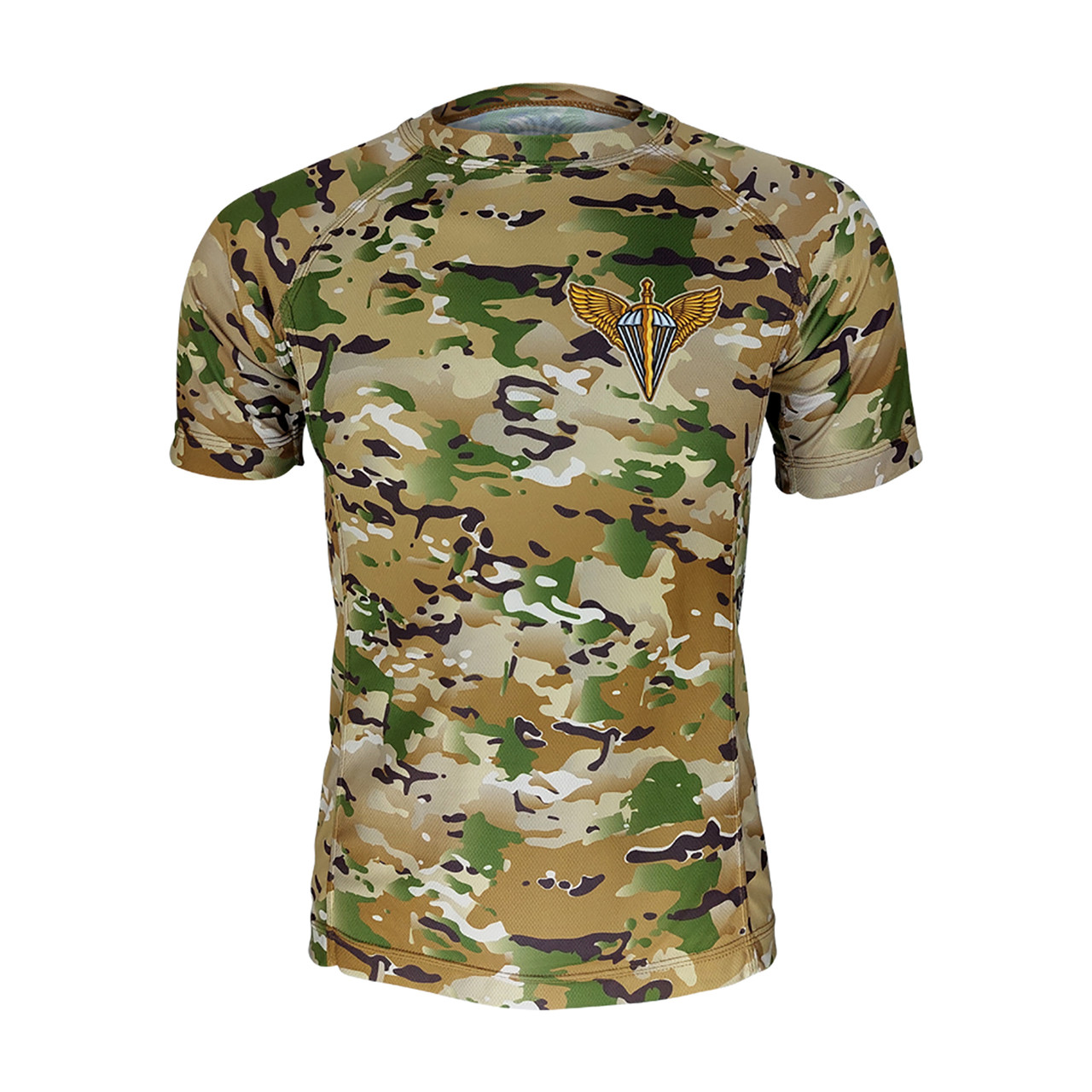 Футболка Collmax Kramatan "Завжди перші" ДШВ Multicam M