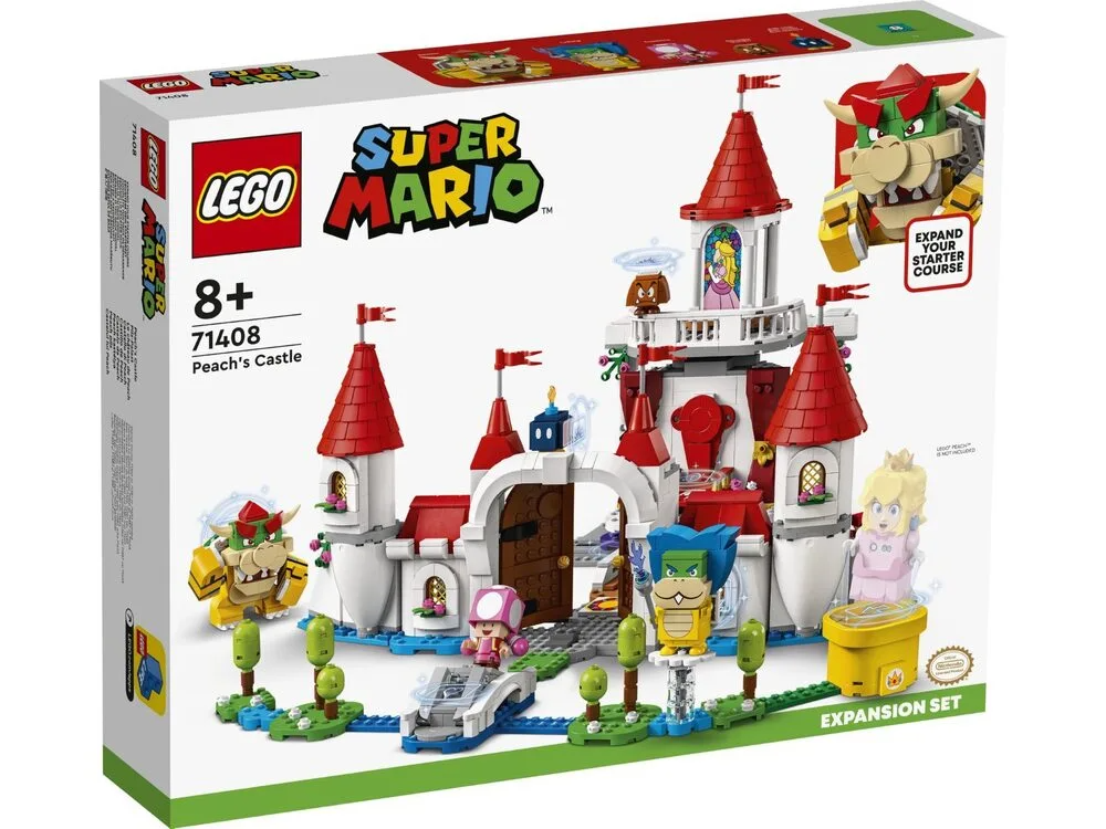 Конструктор Lego Super Mario 71408 Замок Супер Маріо 1216 деталей, фото 1