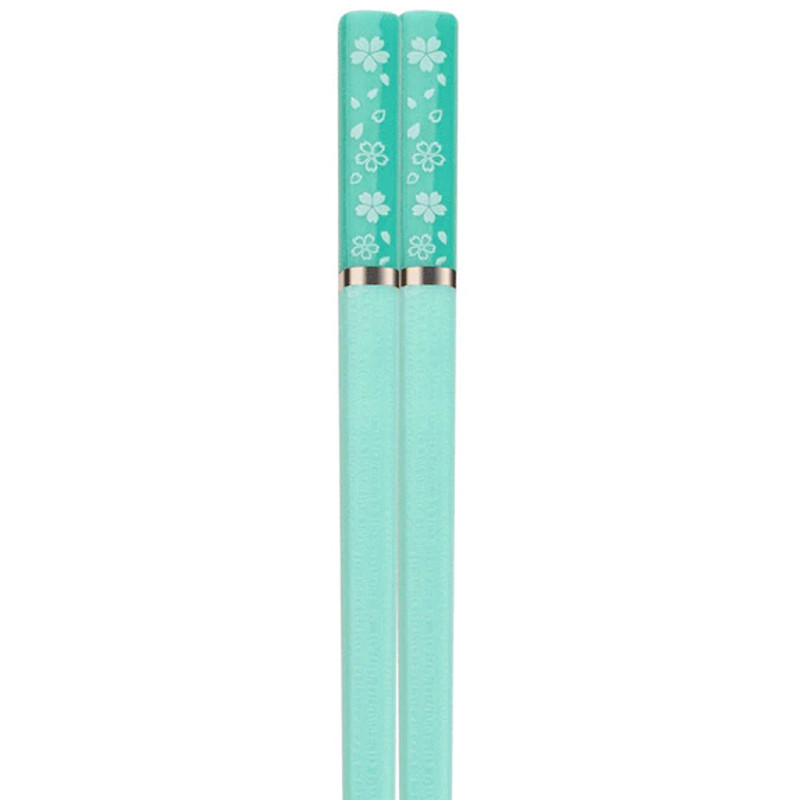 Пластикові палички для їжі з квітами Сакури 24 см