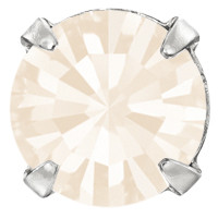 Пришивні стрази в цапах Preciosa (Чехія) ss20 Gold Quartz/срібло