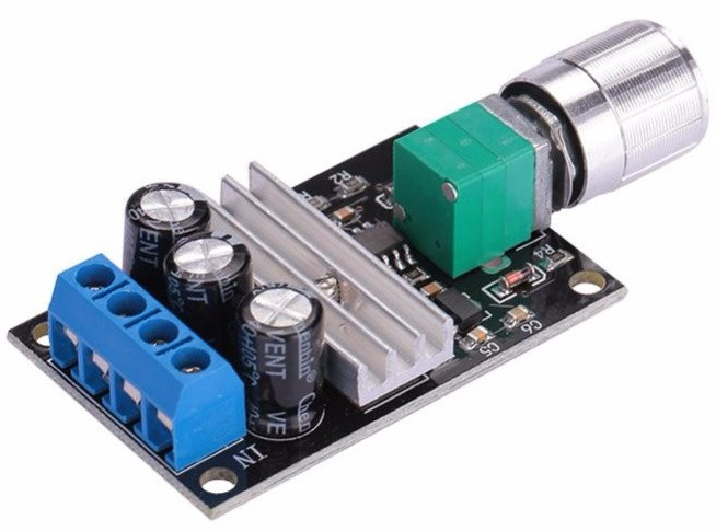 Модуль ШИМ регулятор обертів колекторного двигуна 1203B