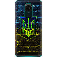 Чохол Силіконовий з Картинкою на Xiaomi Redmi Note 9 (Патріотичний, Герб України)