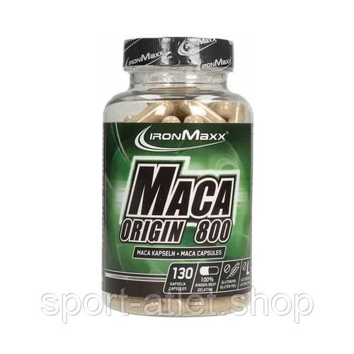 Натуральна добавка Ironmaxx Maca Origin 800, 130 капсул, фото 1
