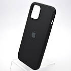 Чохол накладка Silicon Case Full Cover для iPhone 12 Pro Max Black Чорний, фото 2