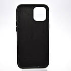 Чохол накладка Silicon Case Full Cover для iPhone 12 Pro Max Black Чорний, фото 4