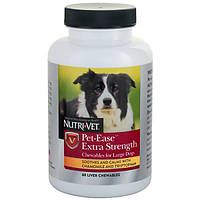 Nutri-Vet Pet-Ease Extra Strength ВСЕРЕДИНІ-ВЕТ АНТИ-СТРЕС ЕКСТРА заспокійливий засіб для собак середніх і великих порід, жувальні