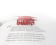 Закладка для книг "Бойовий гусак" (червоний), фото 2