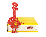 Закладка для книг "Бойовий гусак" (червоний), фото 3