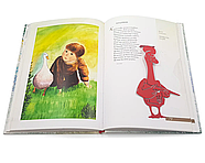 Закладка для книг "Бойовий гусак" (червоний), фото 4