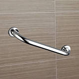 Поручень настінний Frap F1718, хром, 320 мм, фото 4