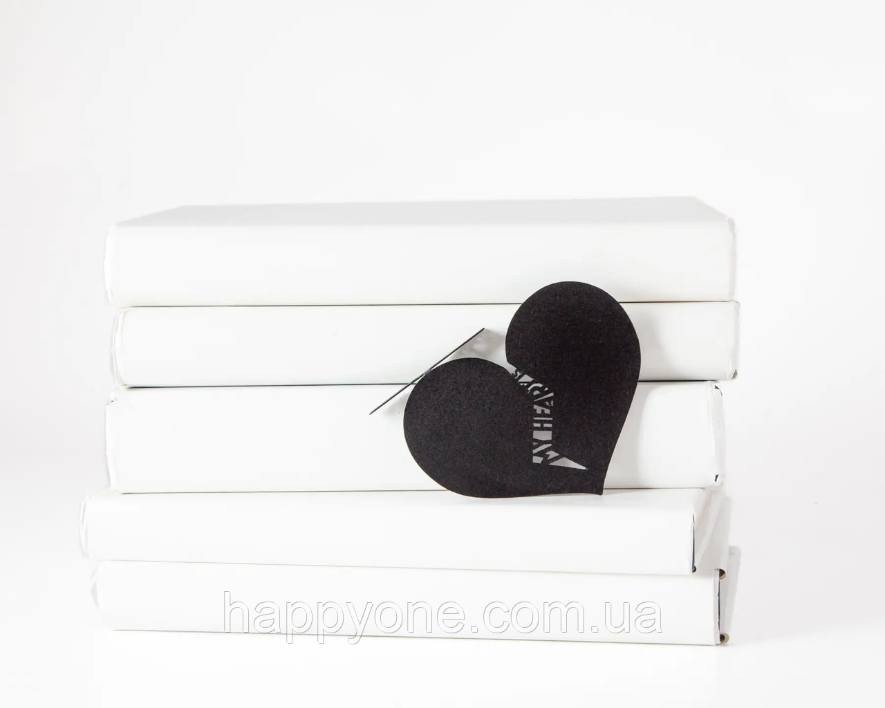 Закладка для книг Broken by books (чорний)
