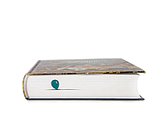 Закладка для книг "Дівчинка з кульками" (блакитний), фото 2