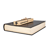 Закладка для книг "Грозова хмара" (чорний), фото 5