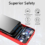 Портативний зарядний пристрій Power Bank 30000 мА·год Зовнішній акумулятор Bextoo павербанк повербанк, фото 4