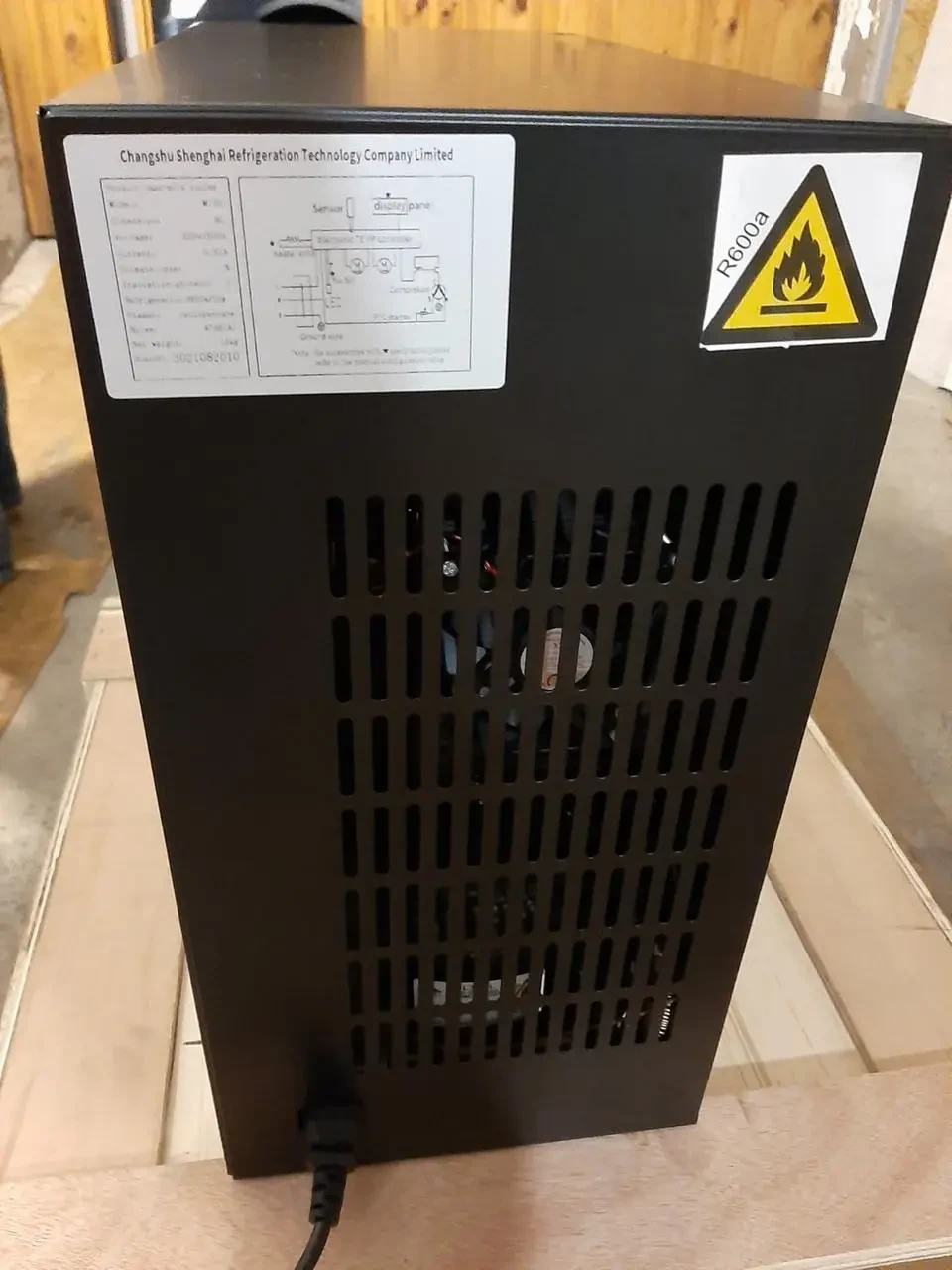 Холодильник для молока М10 сенсорный, черный BRC9 - фото 6 - id-p1665529831