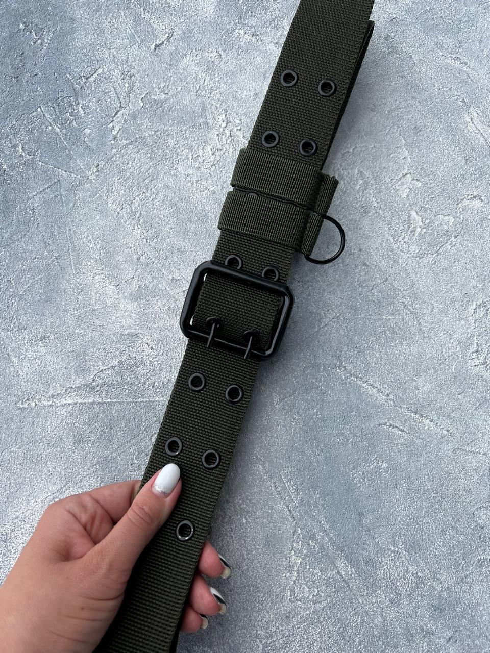 Тактичний ремінь армійський хакі