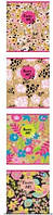 Зошит для записів А5/18 лінія YES "Flowers art" крафт 765090, фото 2