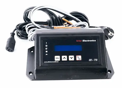Автоматика для твердопаливних котлів Inter Electronics IE-72 PID v1