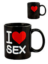 Чашка з термо-малюнком "I LOVE SEX" 350 мл., фото 3