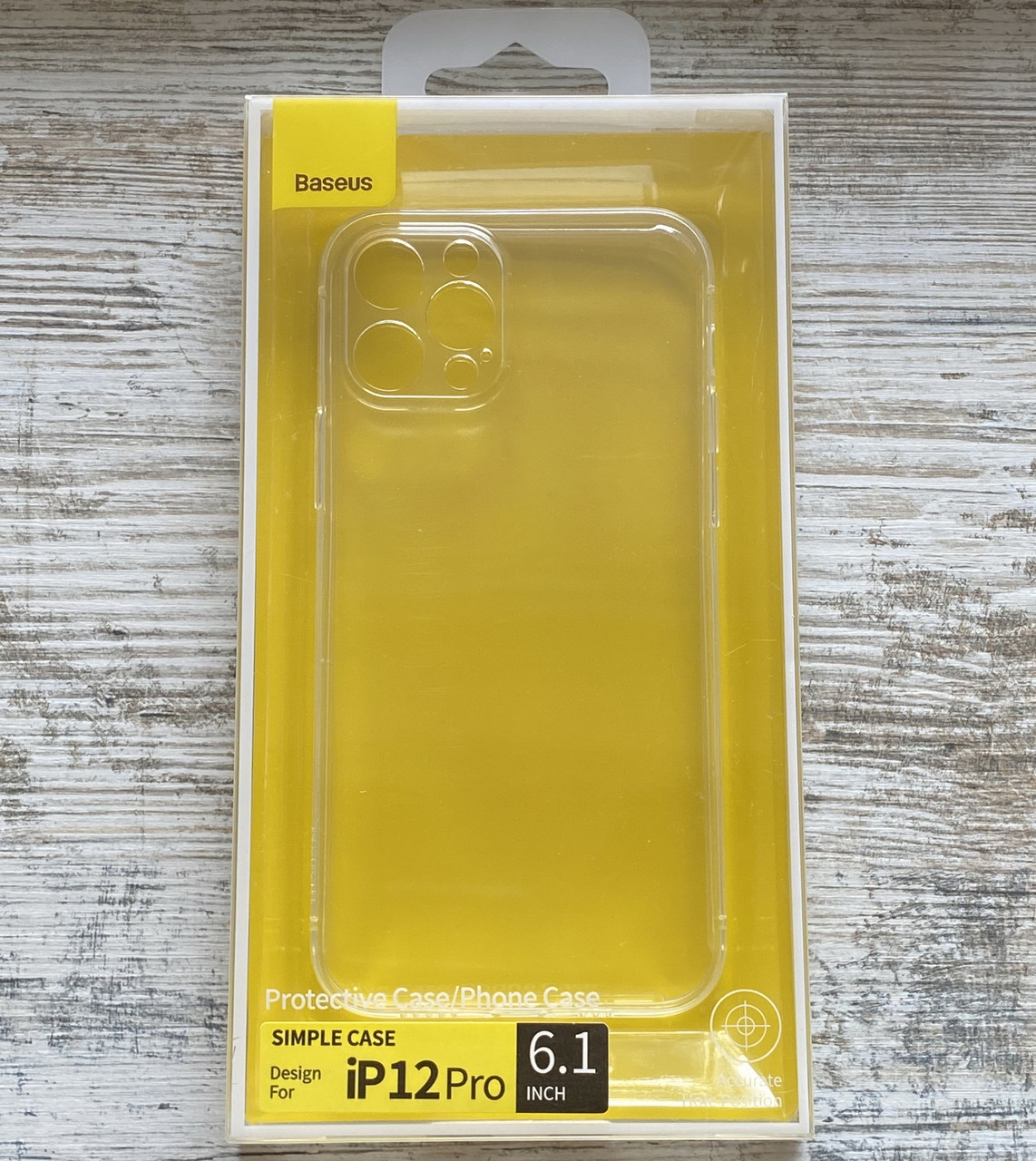 Силіконовий чохол Baseus Simple для iPhone 12 Pro