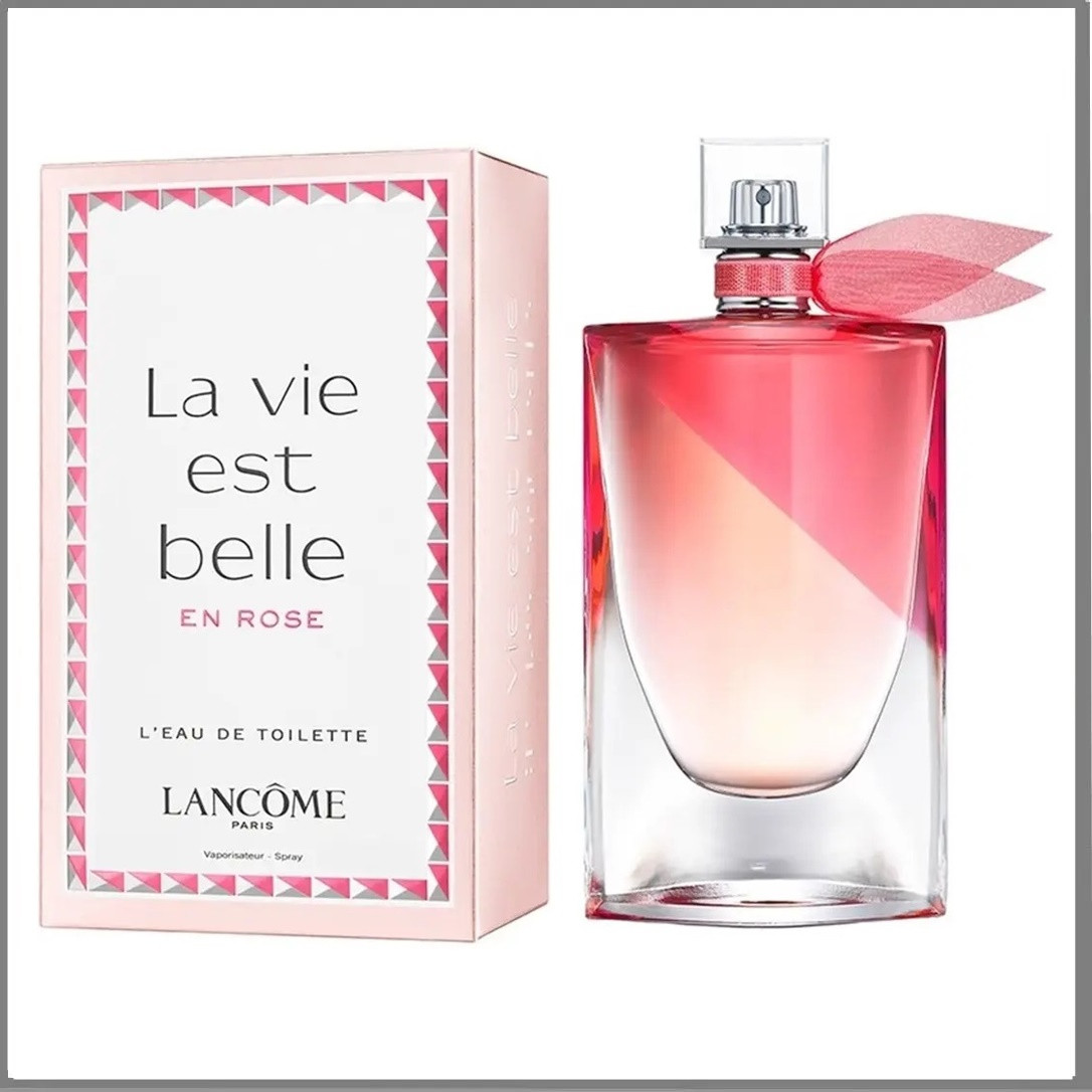 Lancome La Vie Est Belle En Rose туалетна вода 100 ml. (Ланком Ла Ві Е Бель Ен Роуз)