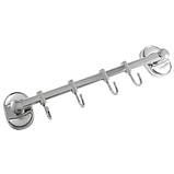 Вішалка Frap F1915-4 на 4 рухомих гачка 310 мм, хром, фото 3