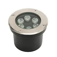 Тротуарний світильник світлодіодний (6W, 4000K, 600lm, хром) AZUR-6