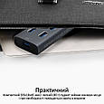 USB-хаб Promate EzHub-7 7хUSB 3.0 Grey (Уцінка) (ch_ezhub-7.grey), фото 7