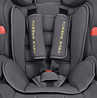 Дитяче автокрісло Summer Baby Cosmo 9-36 кг безпечне автомобільне крісло від 9 місяців до 12 років сіре, фото 8