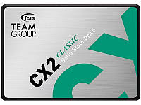 Накопитель твердотельный SSD 256GB Team CX2 2.5" SATAIII 3D TLC (T253X6256G0C101)