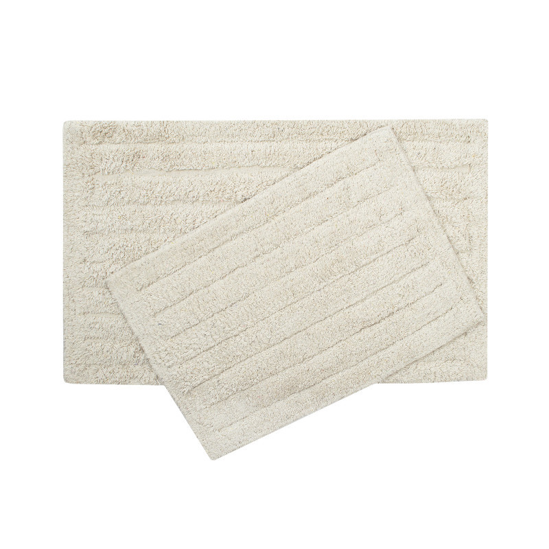 Набір килимків Shalla - Dax ekru молочний 40*60+50*80, фото 1