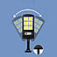 Ліхтар на сонячній батареї Solar Light BL BK120-6COB / Вуличний ліхтар з пультом дистанційного керування / Світильник на вулицю, фото 5