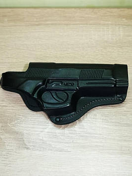Кобура поясна зі шкіри для пістолета Beretta 92 бойового, газового, стартового та пневматичного