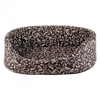 Лежанка для собак Пухнастики 44*30*13 см (шоколад)